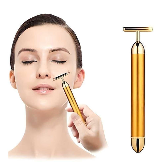24K Luxe Facial Vibrating Roller